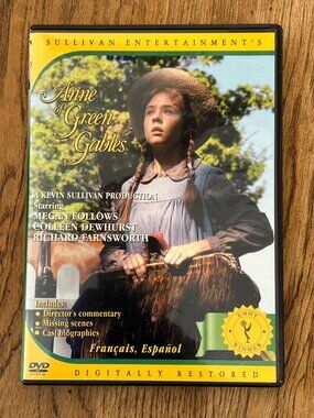 Anne Of Green Gables 1985 Movie DVD Digitally Restored Edition Megan Follows